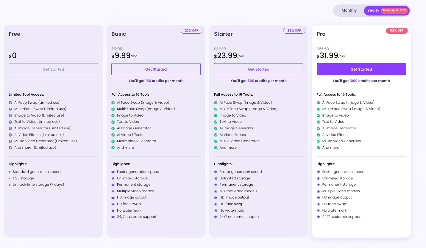 Pricing Details